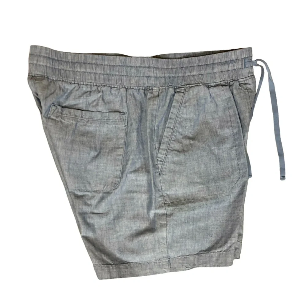 EUC Talbots Chambray Pull-on Shorts (E-1) - Picture 2 of 7